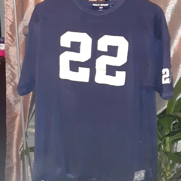 Polo Ralph Lauren Other - Polo sport blue short sleeve shirt size large